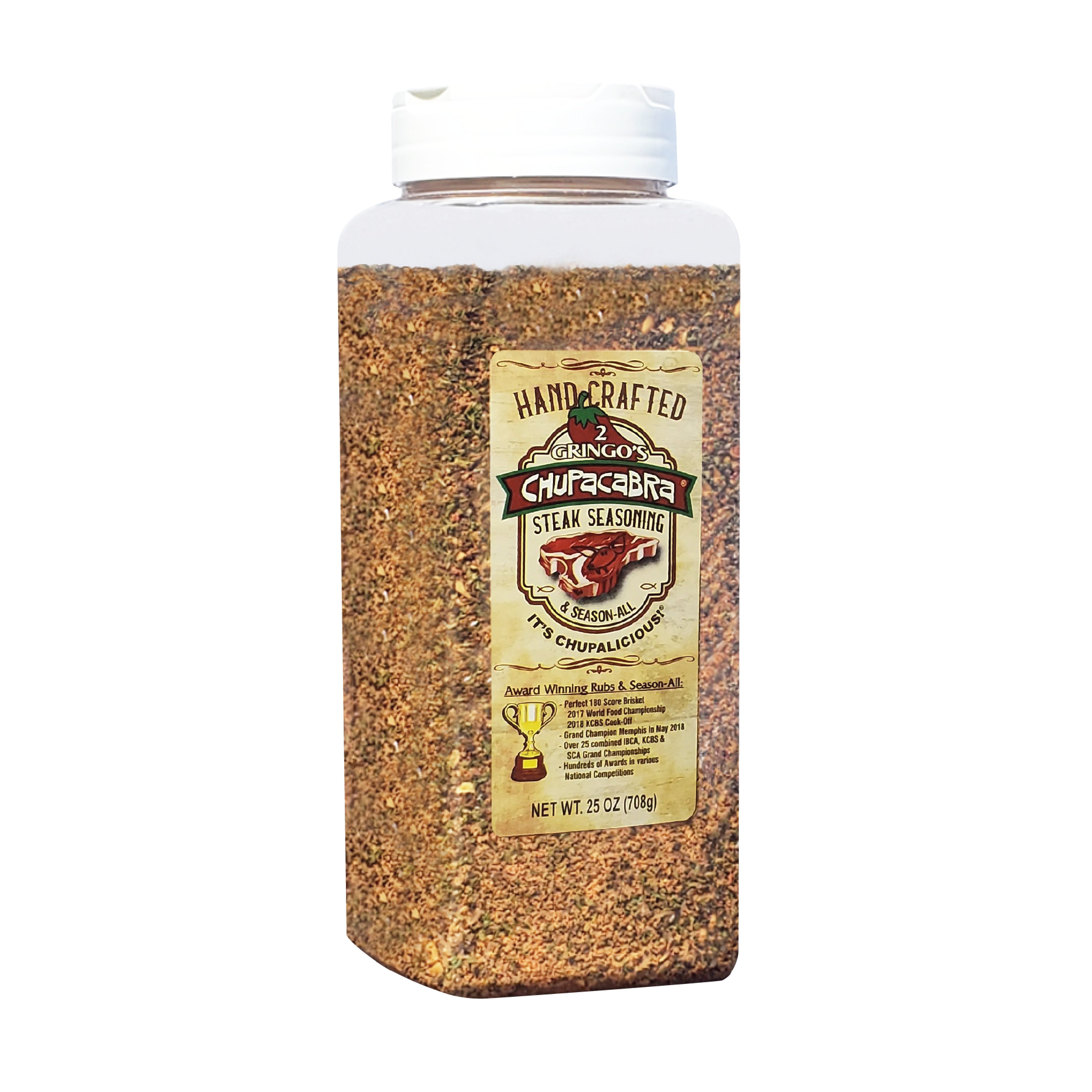 2 Gringo's Chupacabra Steak Seasoning & SeasonAll Shop Spice Mixes