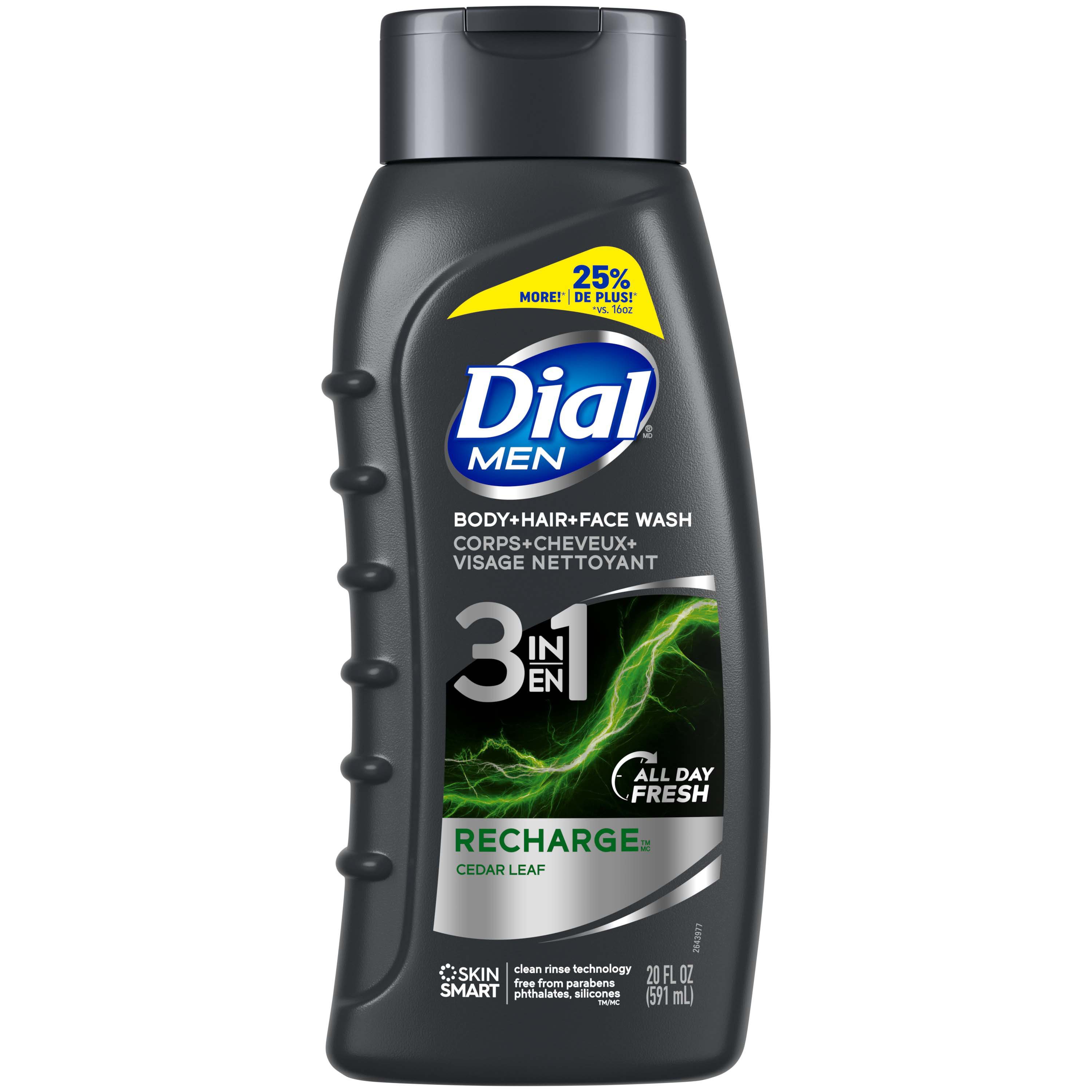 Dial For Men 3 in 1 Body Wash Recharge Shop Cleansers & Soaps at HEB