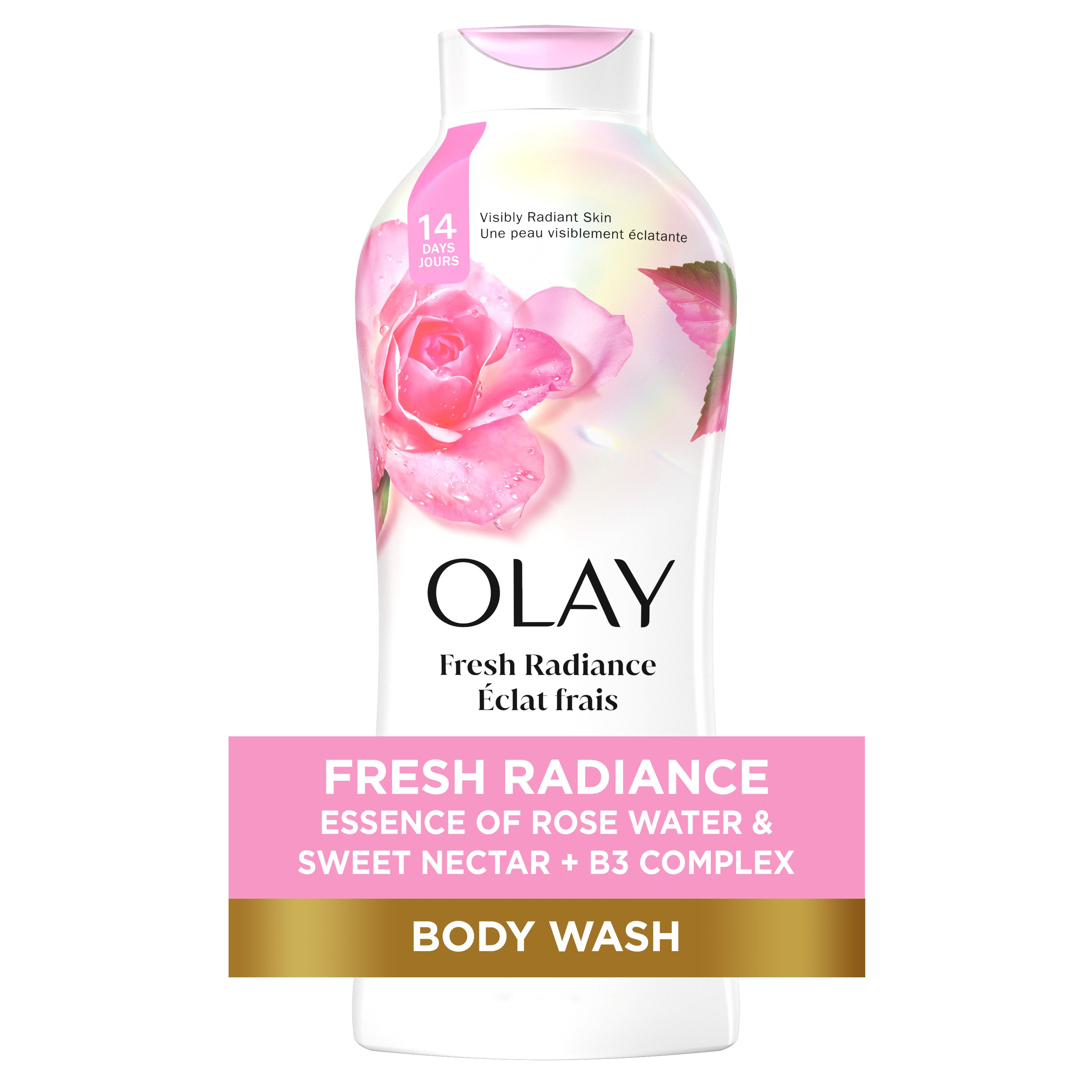 Olay Fresh Outlast Body Wash Rose Water & Sweet Nectar Shop Cleansers