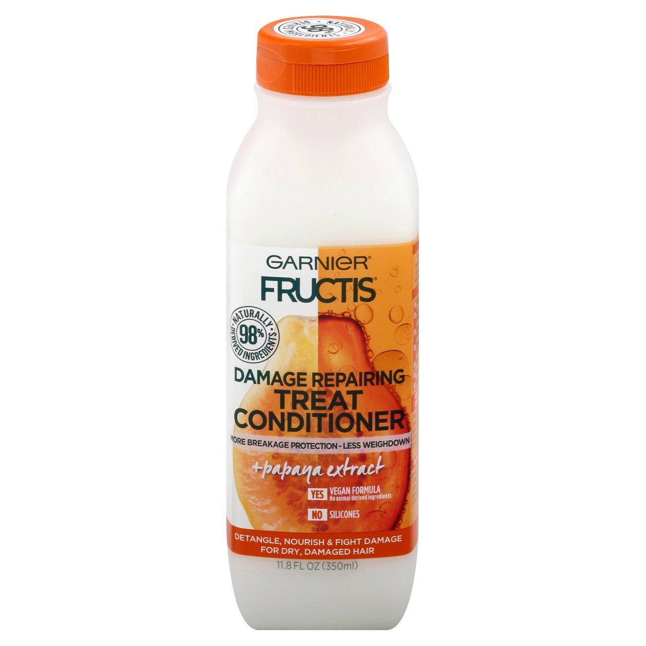 Garnier Fructis Fruyctis Damage Repair Treat Conditioner Papaya Shop Hair Care at HEB