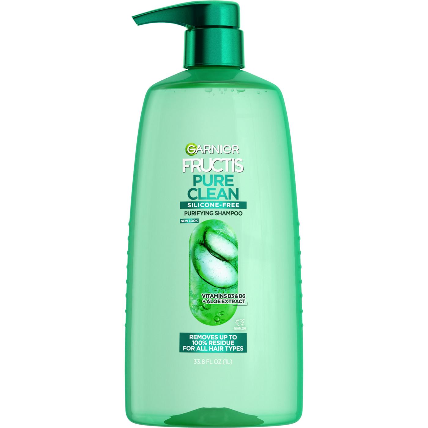 Garnier Fructis Pure Clean Purifying Shampoo; image 1 of 9