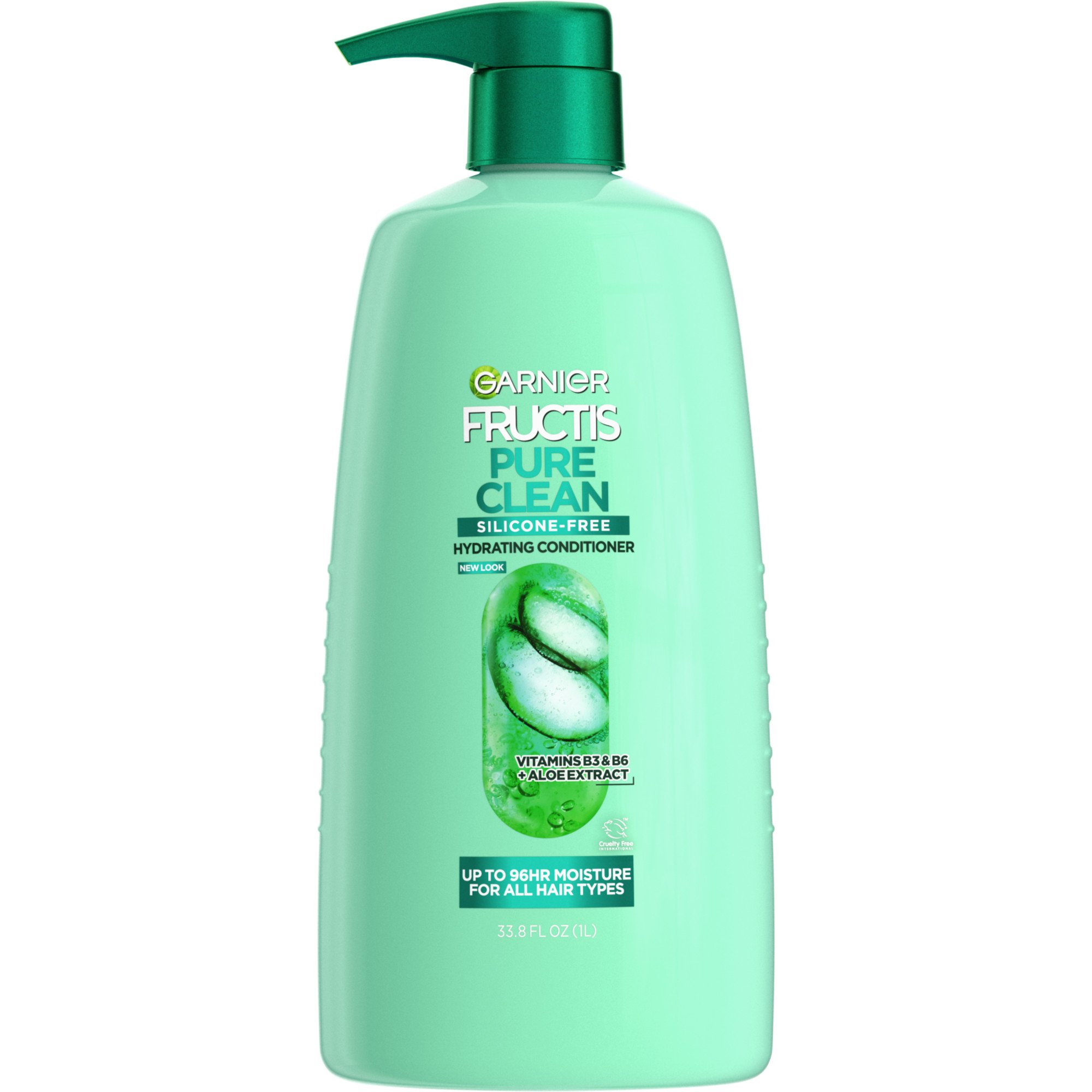Shampoo Hydrating Pure Garnier H-E-B - Clean Conditioner Conditioner & Fructis Shop at
