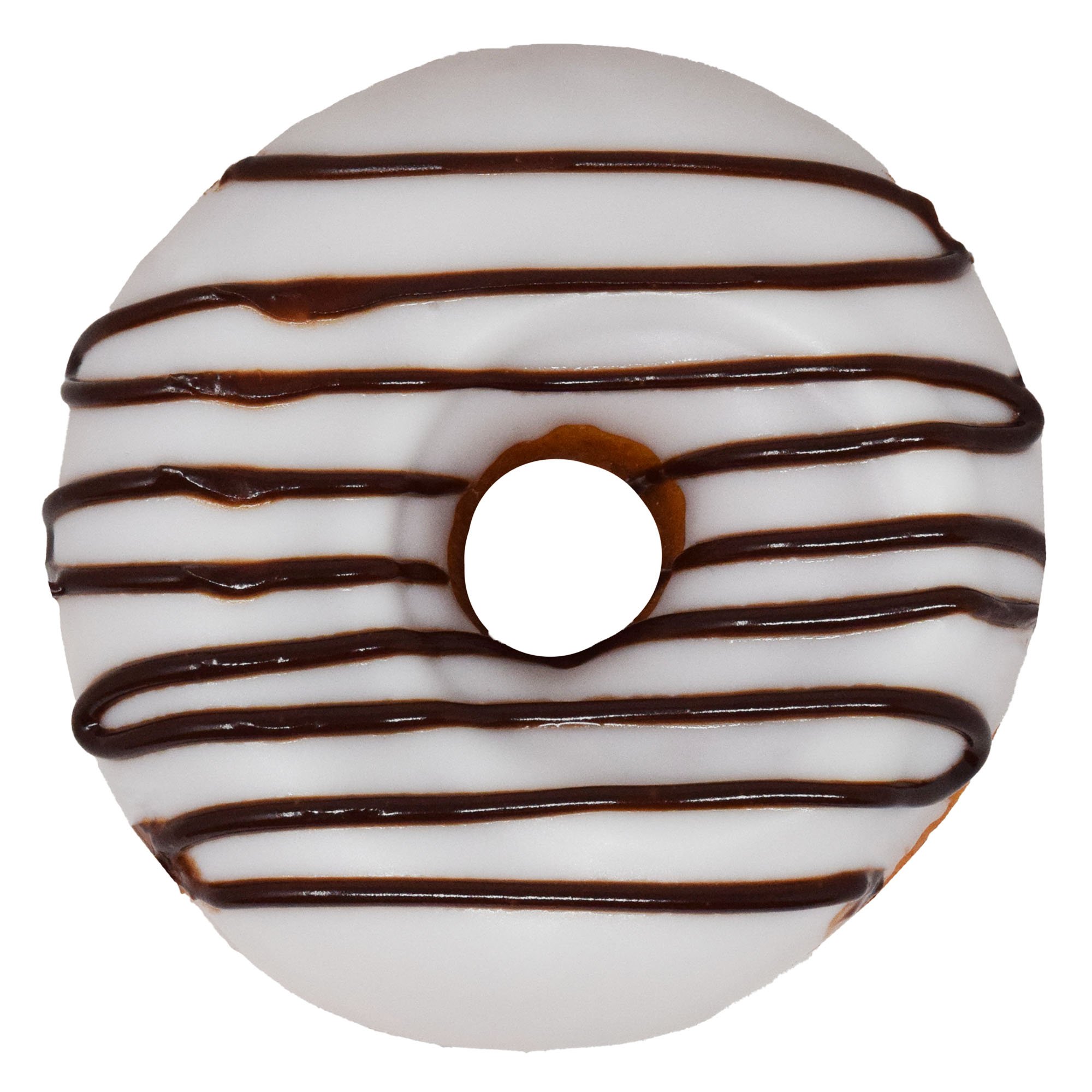 H-E-B Bakery White-Iced Zebra-Striped Yeast Donut - Shop Donuts At H-E-B