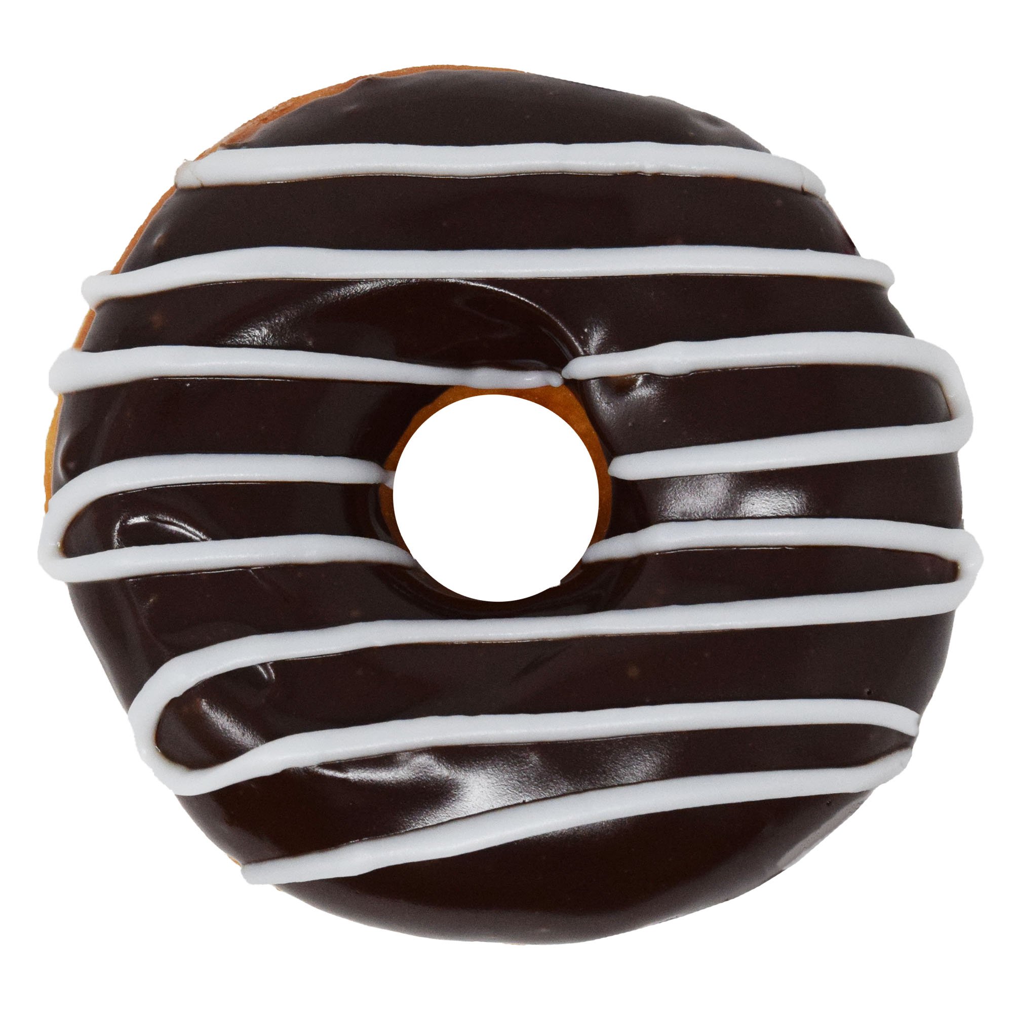 H-E-B Chocolate Iced Zebra Donut - Shop Desserts & Pastries at H-E-B