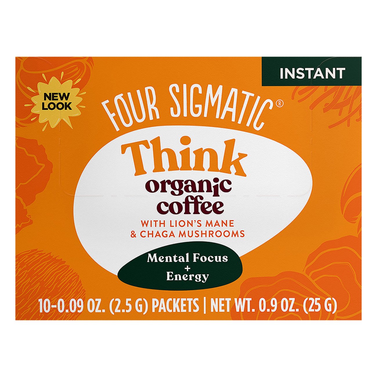 Four Sigmatic Think Organic Mushroom Coffee Mix Shop Herbs