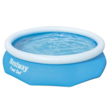 Bestway Fast Set Swimming Pool with Pump, 10'