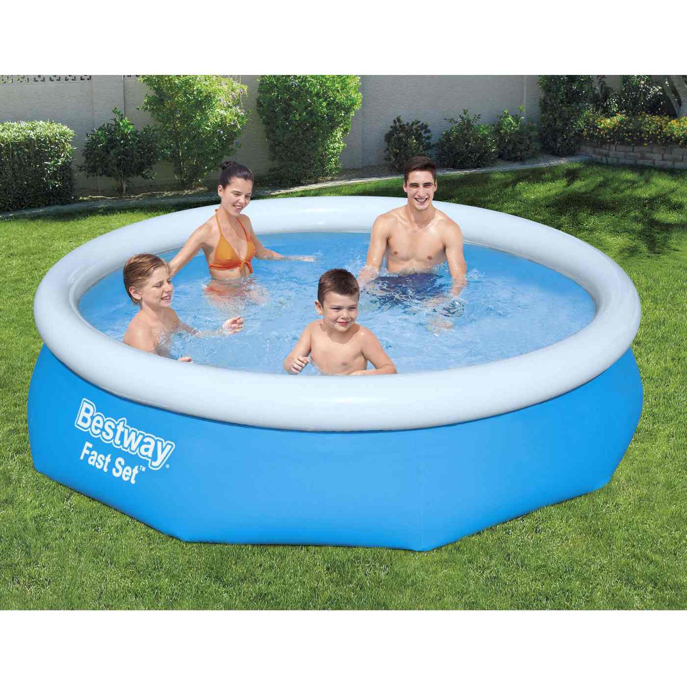 Bestway Fast Set Pool with Pump Shop Kiddie pools at HEB