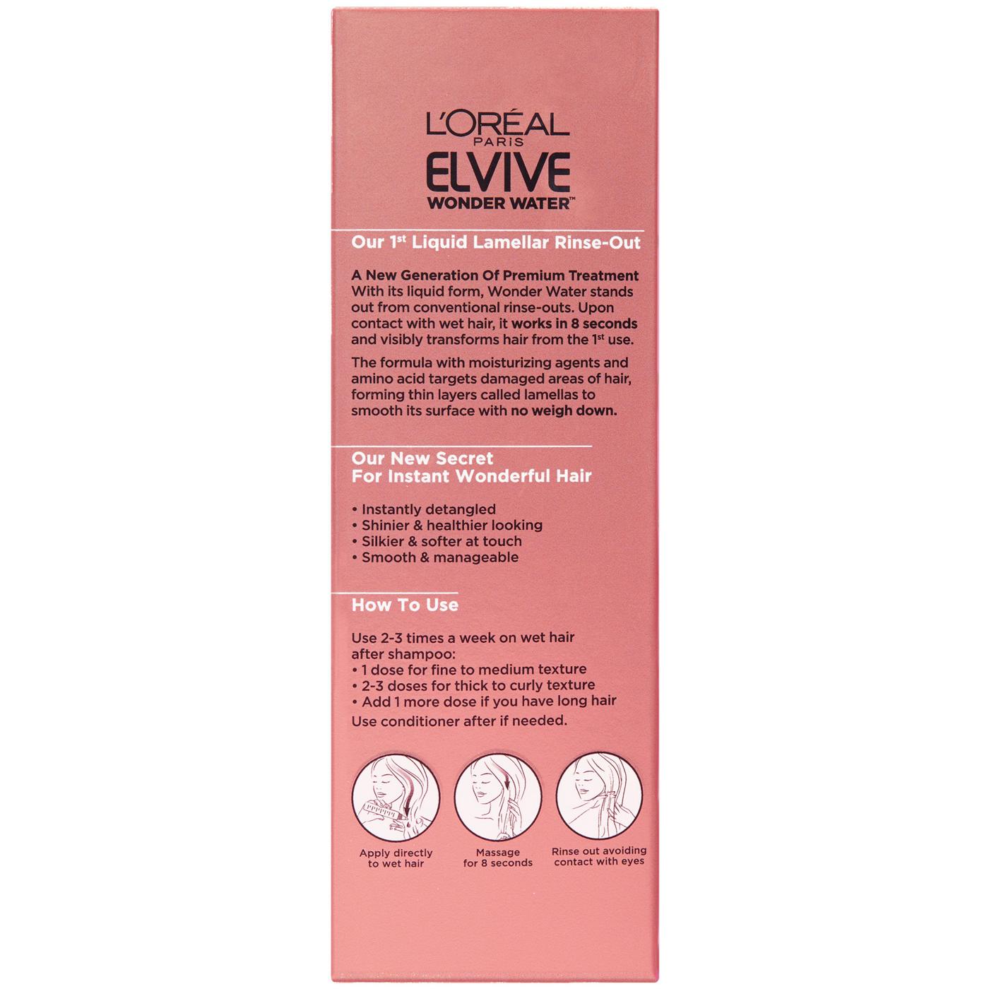 L'Oréal Paris Elvive 8 Second Wonder Water Rinse Out Lamellar Hair Treatment; image 3 of 6