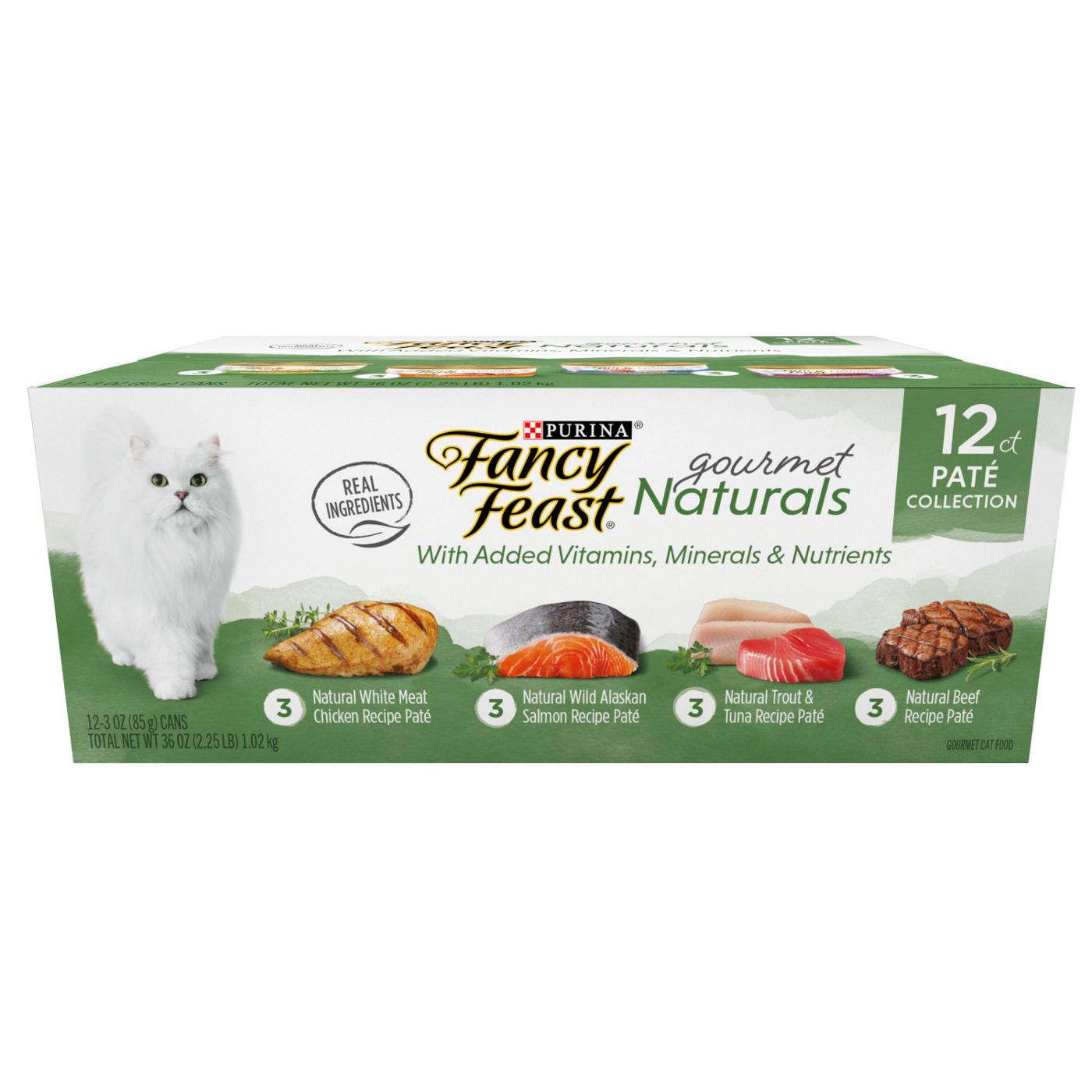 Fancy feast gourmet shop naturals dry cat food