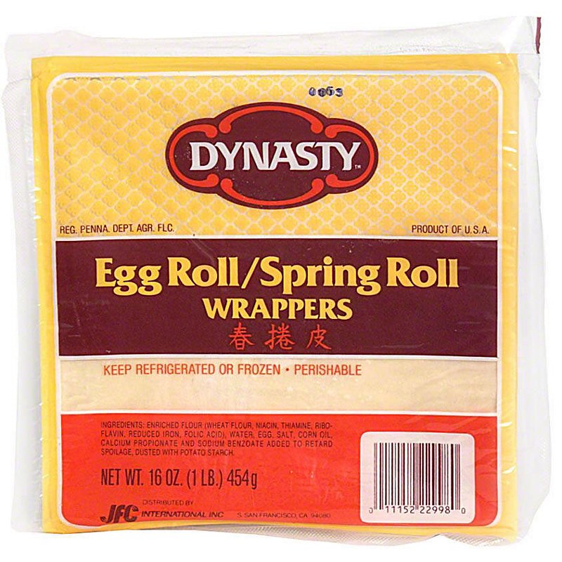 Dynasty Egg Roll / Spring Roll Wrappers - Shop Specialty & Asian at H-E-B Dynasty Egg Roll Spring Roll Wrappers