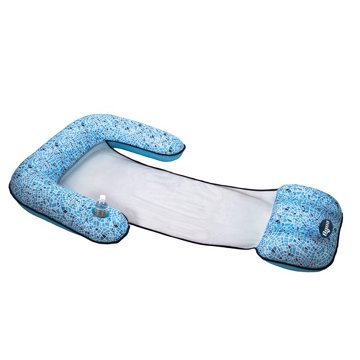 Aqua Leisure Deluxe 3-in-1 Pool Lounger Chair, 57" x 36"