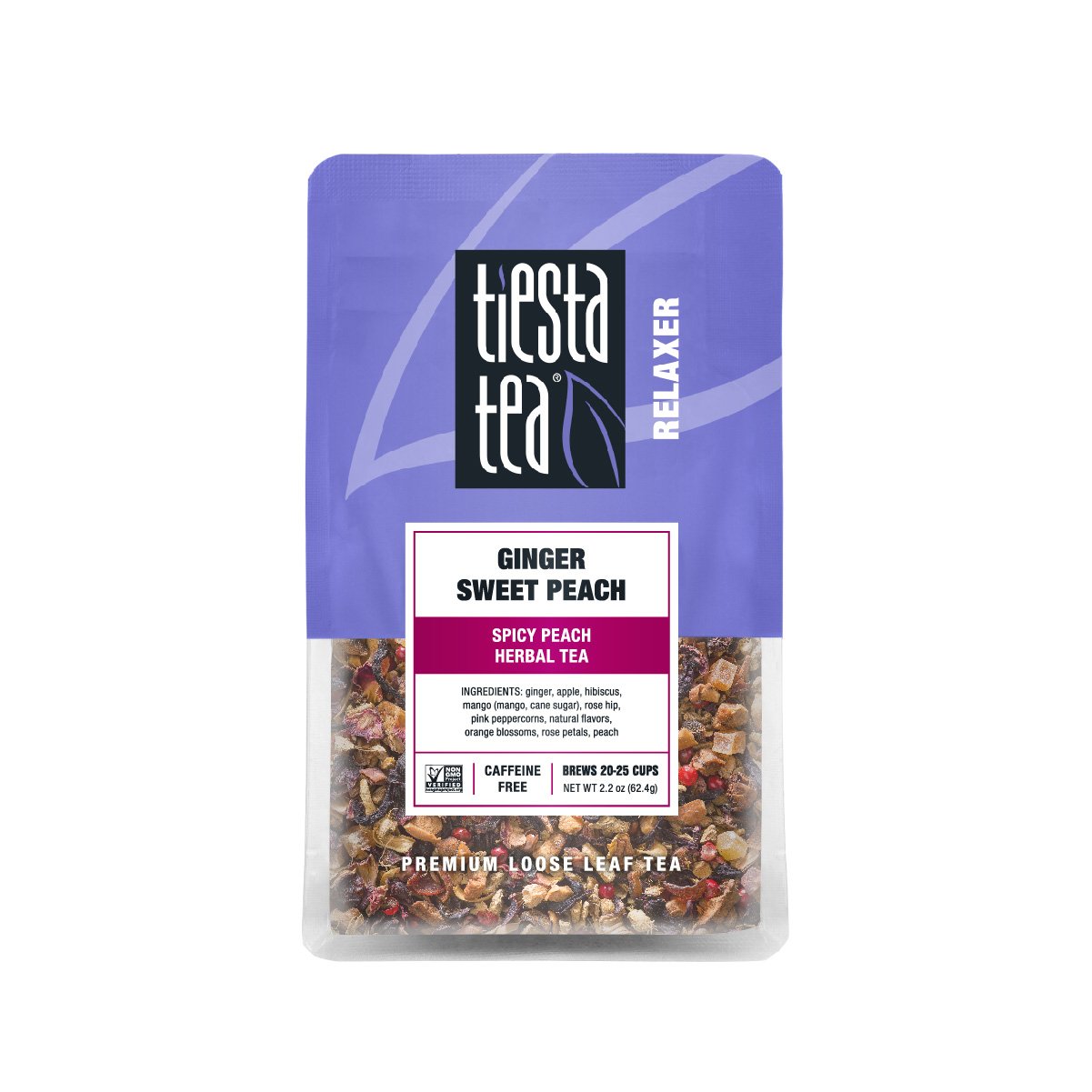 Tiesta Tea Relaxer Ginger Sweet Peach Tea, 2.2 oz