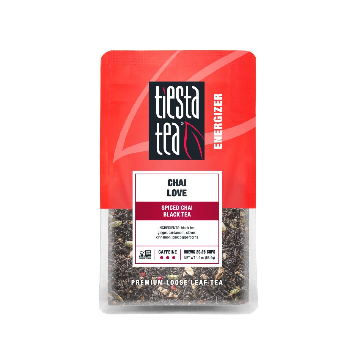 Tiesta Tea Energizer Chai Love Tea, 1.9 oz