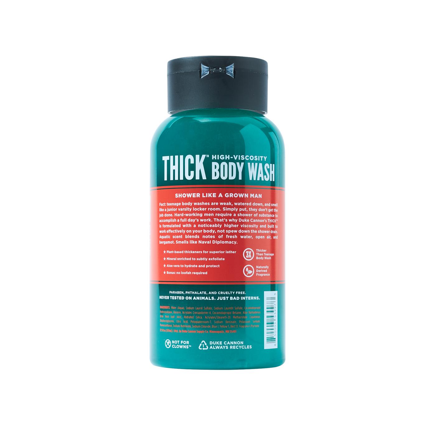 Duke Cannon Thick High-Viscosity Body Wash - Fresh Water Musk & Bergamot; image 2 of 4