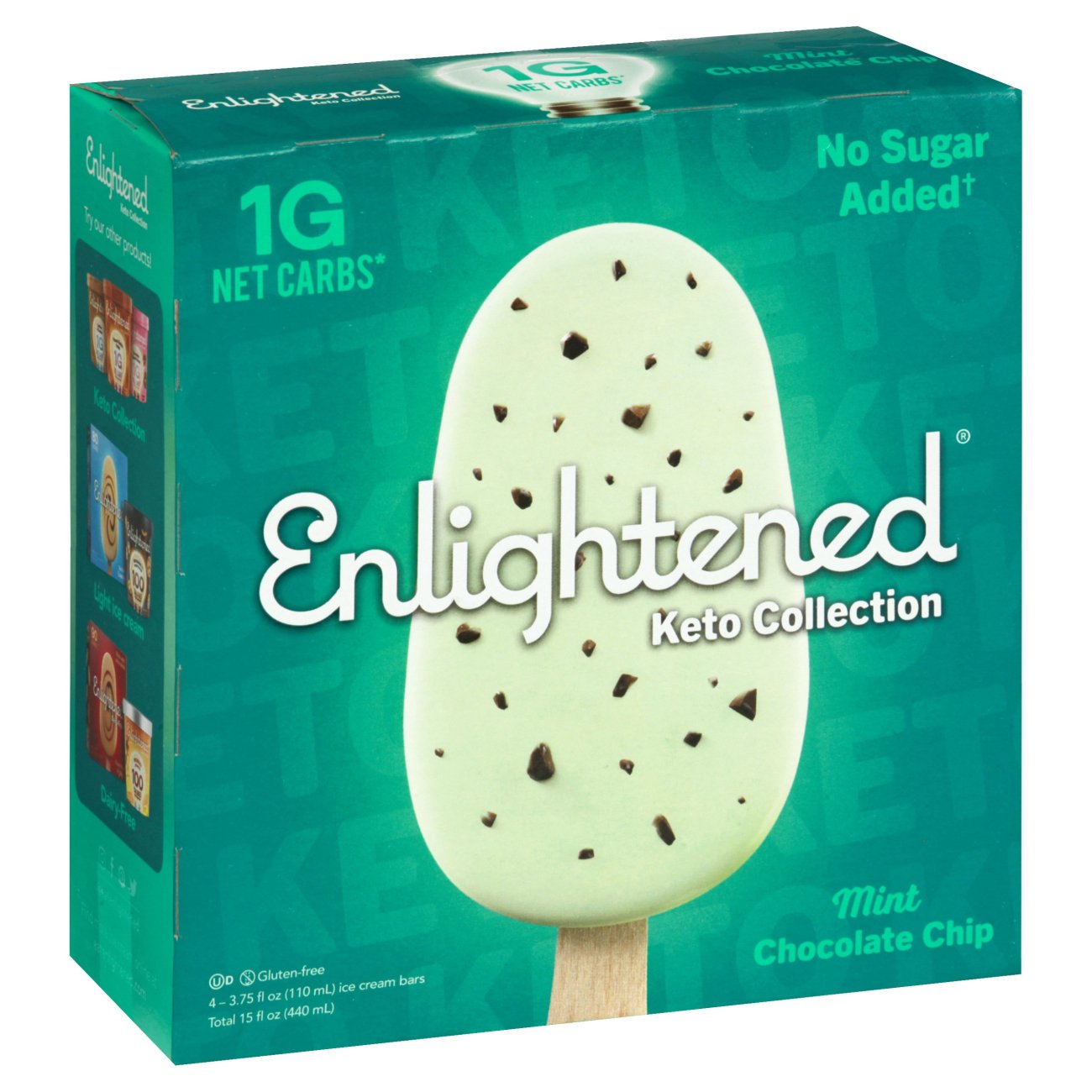 Enlightened Keto Collection Mint Chocolate Chip Ice Cream ...