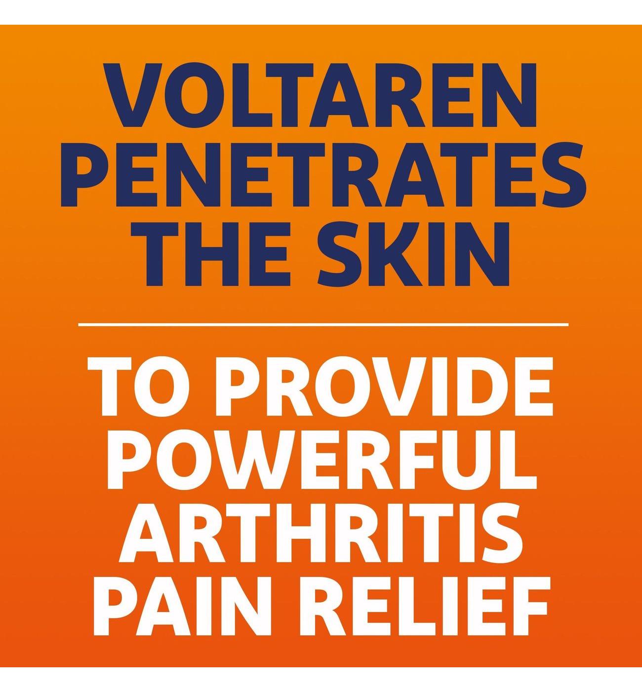 Voltaren NEW Easy Open Cap - Arthritis Pain Gel for Powerful Topical Arthritis Pain Relief - 100 g; image 3 of 8