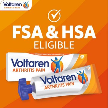 Voltaren NEW Easy Open Cap - Arthritis Pain Gel for Powerful Topical Arthritis Pain Relief - 100 g, 3.53 oz
