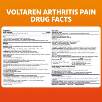 Voltaren Arthritis Pain Gel with Easy Open Cap Topical Arthritis Pain Relief, 150 g