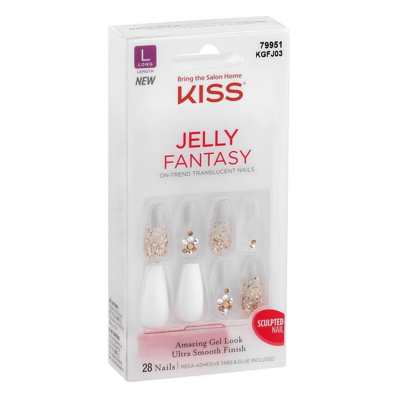 Kiss Jelly Fantasy Nails Long Pop - Shop Nails at H-E-B