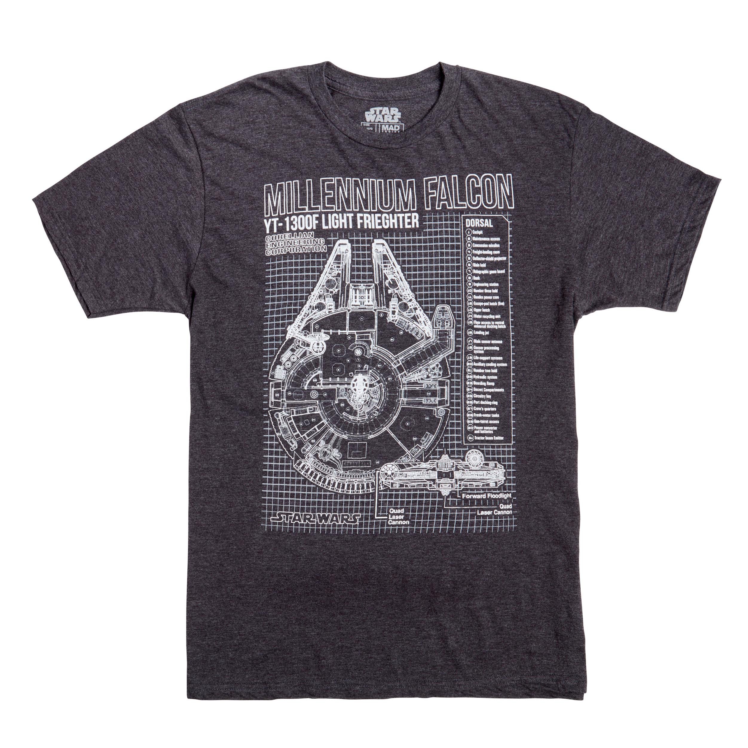 Mad Engine Star Wars Millenium Falcon T-Shirt - Shop Shirts & Tops at H-E-B