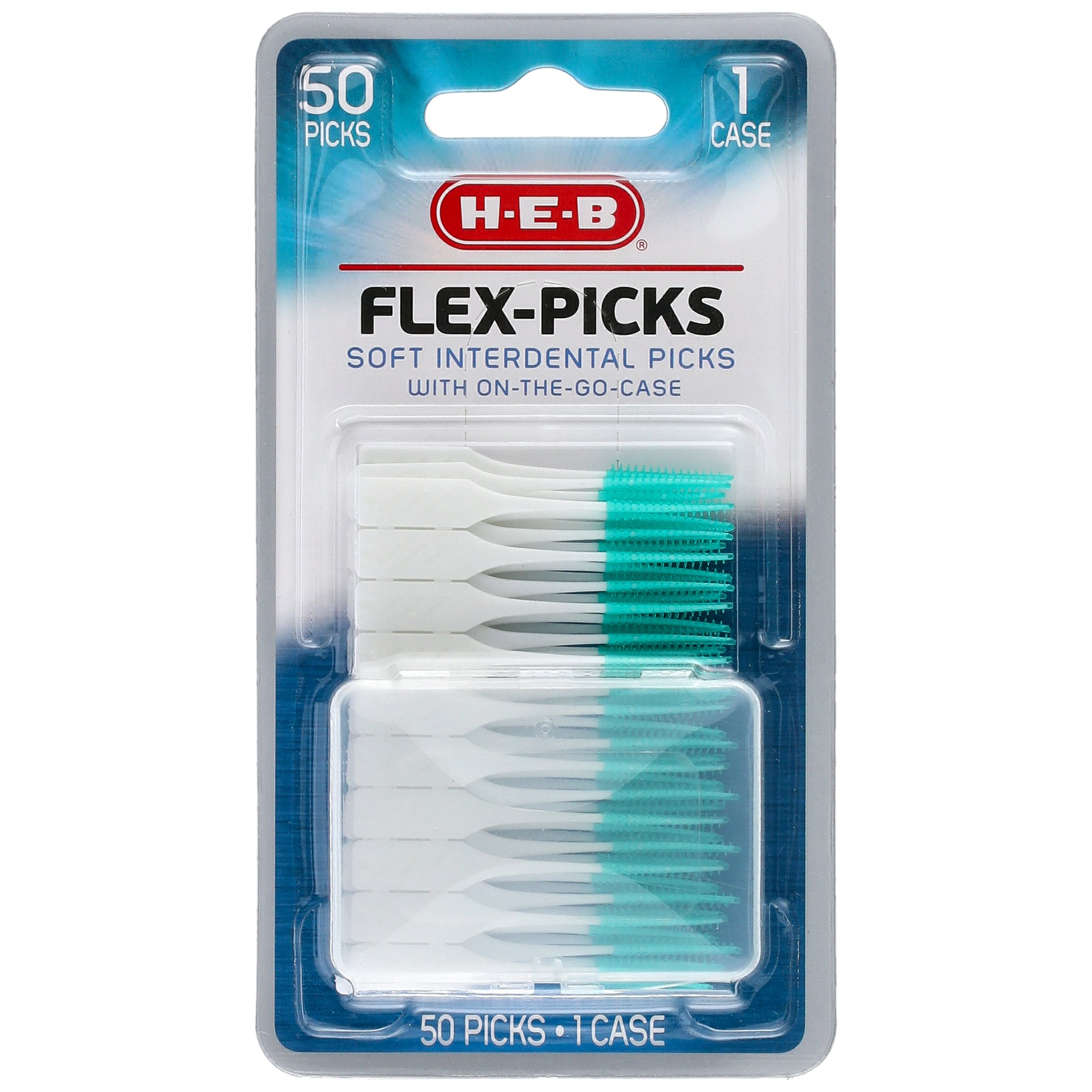 H-E-B Flex Picks With Case - Shop Floss At H-E-B