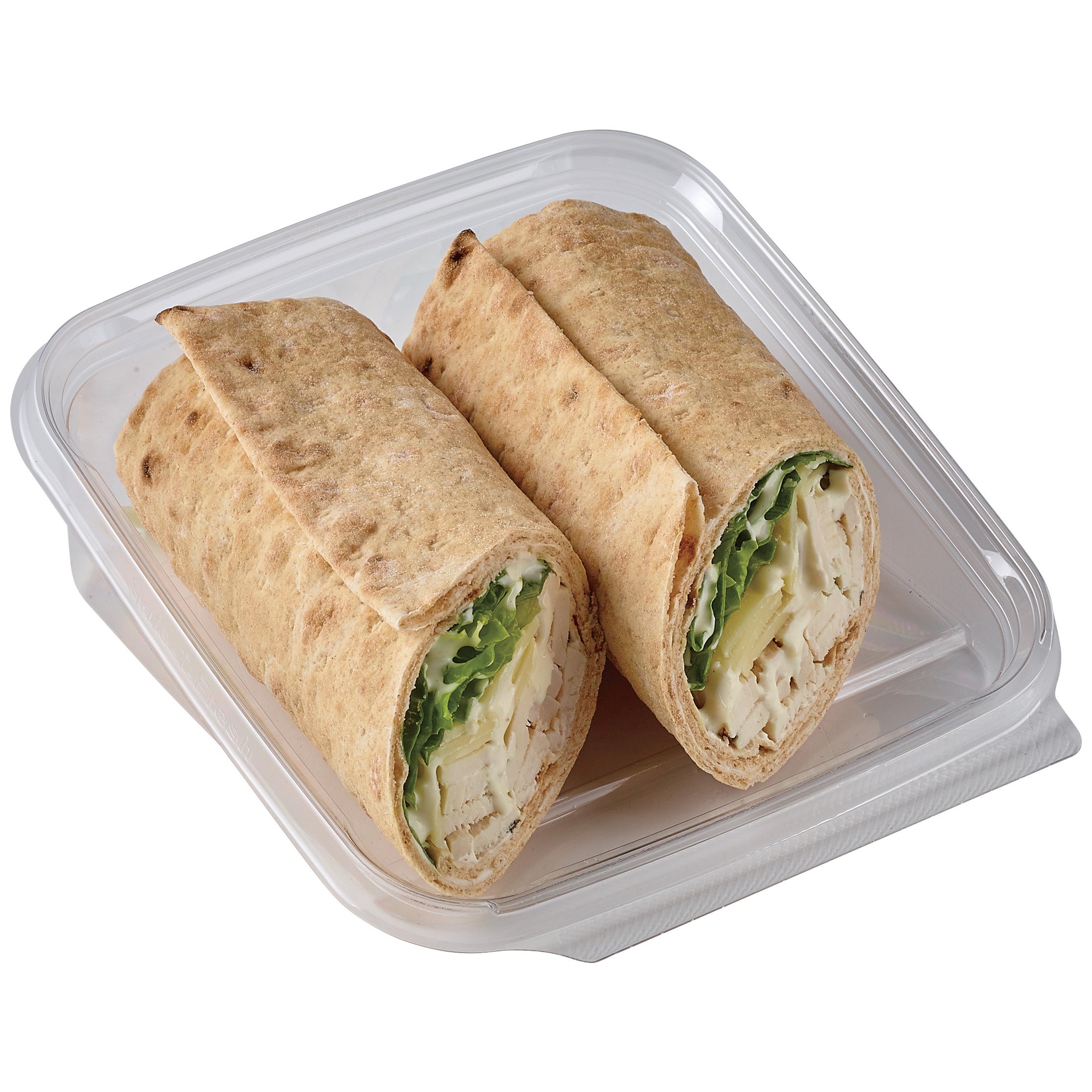 H E B Meal Simple Chicken Caesar Wrap With Caesar Dressing Shop Sandwiches At H E B