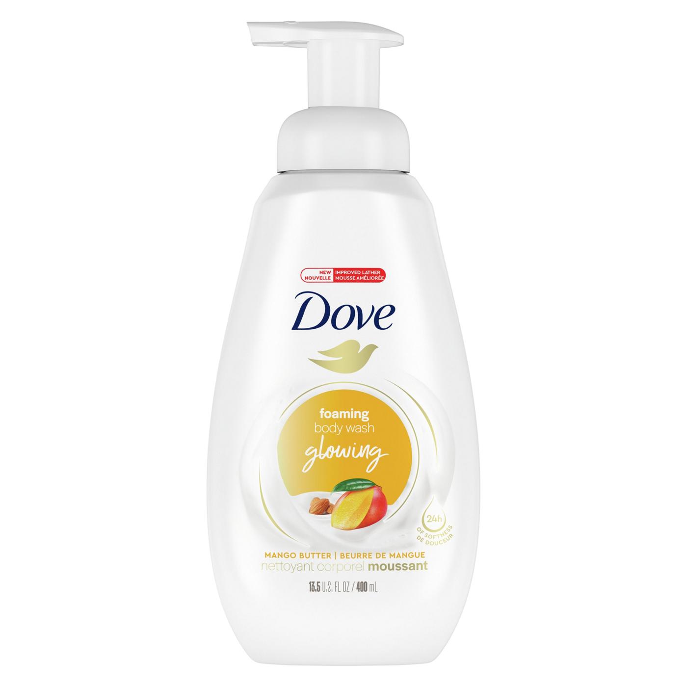 Dove Instant Foaming Body Wash - Glowing Mango Butter; image 1 of 7