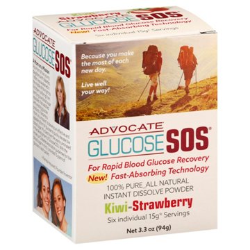 Advocate Glucose SOS - Kiwi Strawberry, 3.3 oz
