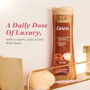 Caress Shea Butter & Brown Sugar Beauty Bar Soap