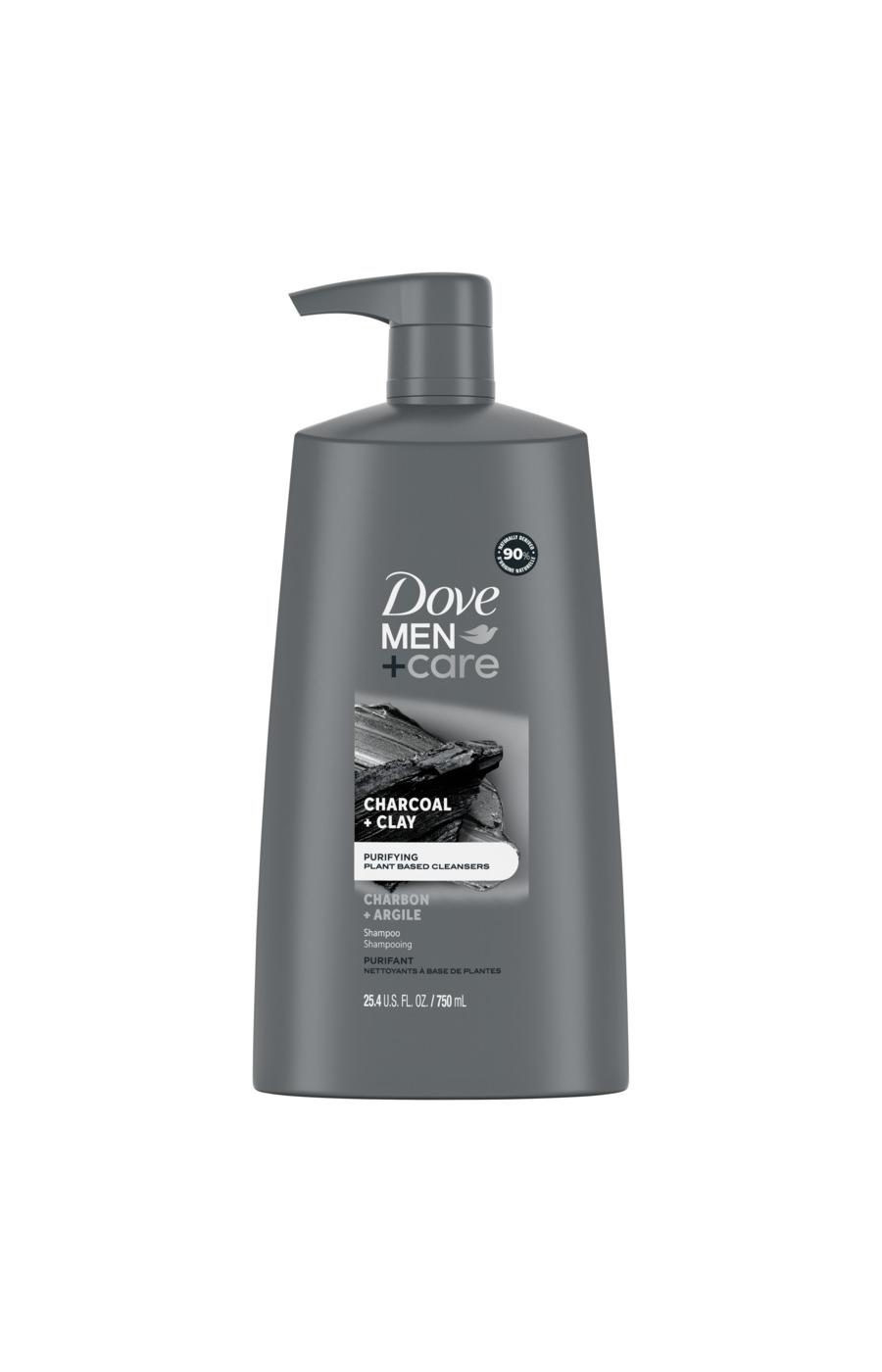 Dove Men+Care Shampoo Charcoal + Clay Shop Shampoo & Conditioner at