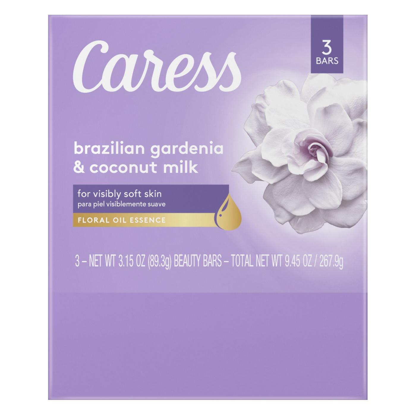 Caress Pure Embrace Beauty Bar Soap; image 2 of 3