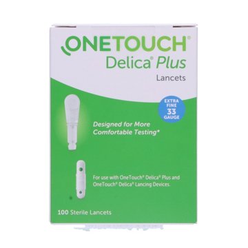 OneTouch Delica Plus Lancets, 100 ct