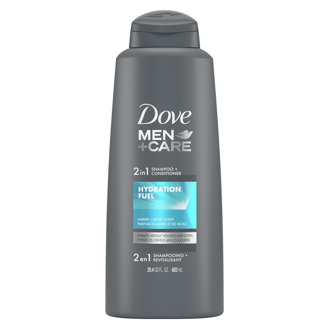 Dove Men+Care 2 in 1 Shampoo + Conditioner - Hydration Fuel - Shop ...