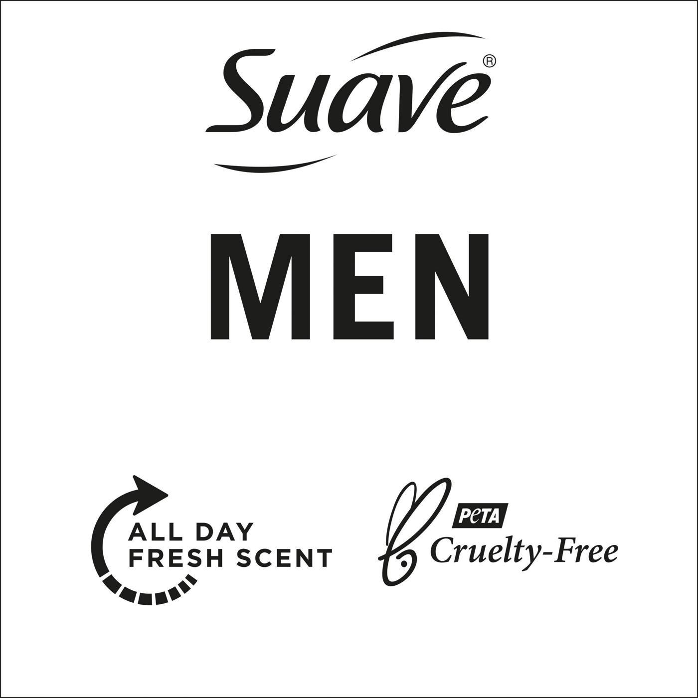 Suave Men 3-in-1 Shampoo Conditioner and Body Wash Infused with Charcoal; image 7 of 12