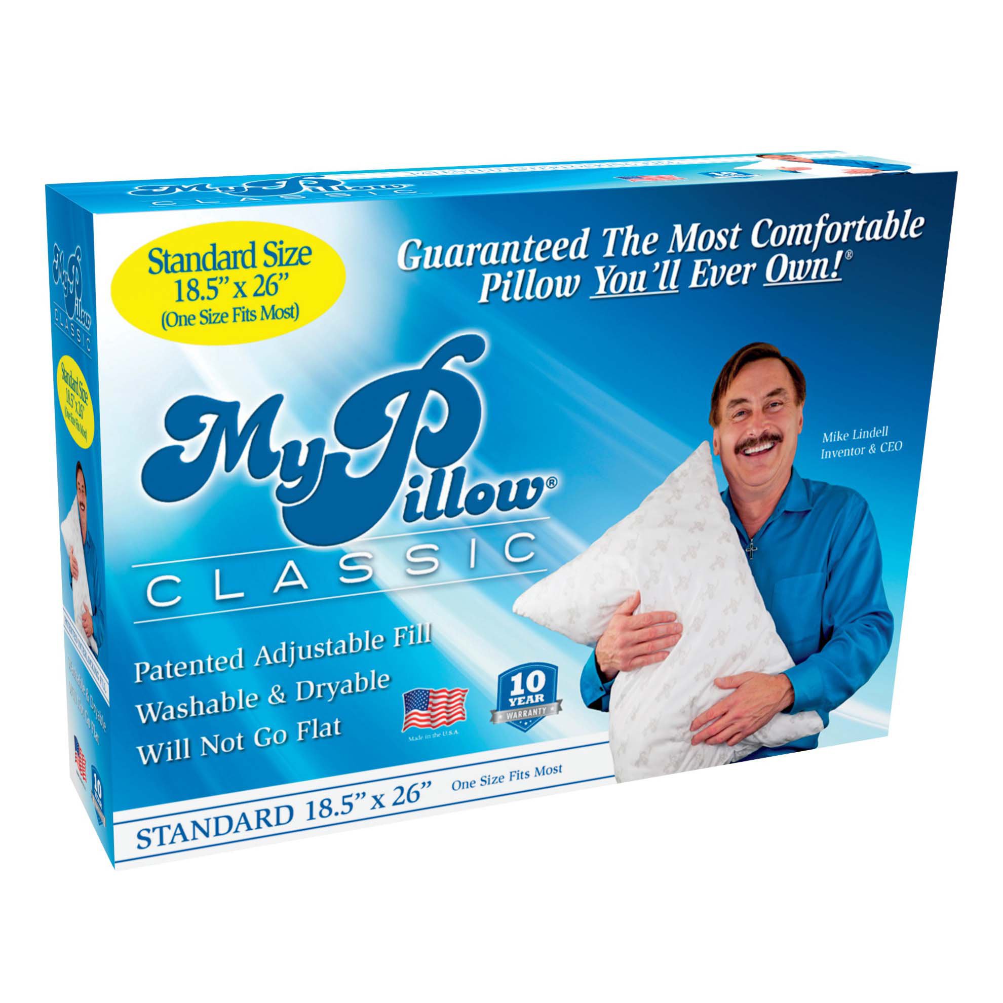 MyPillow Standard Size Pillow Shop Pillows at HEB