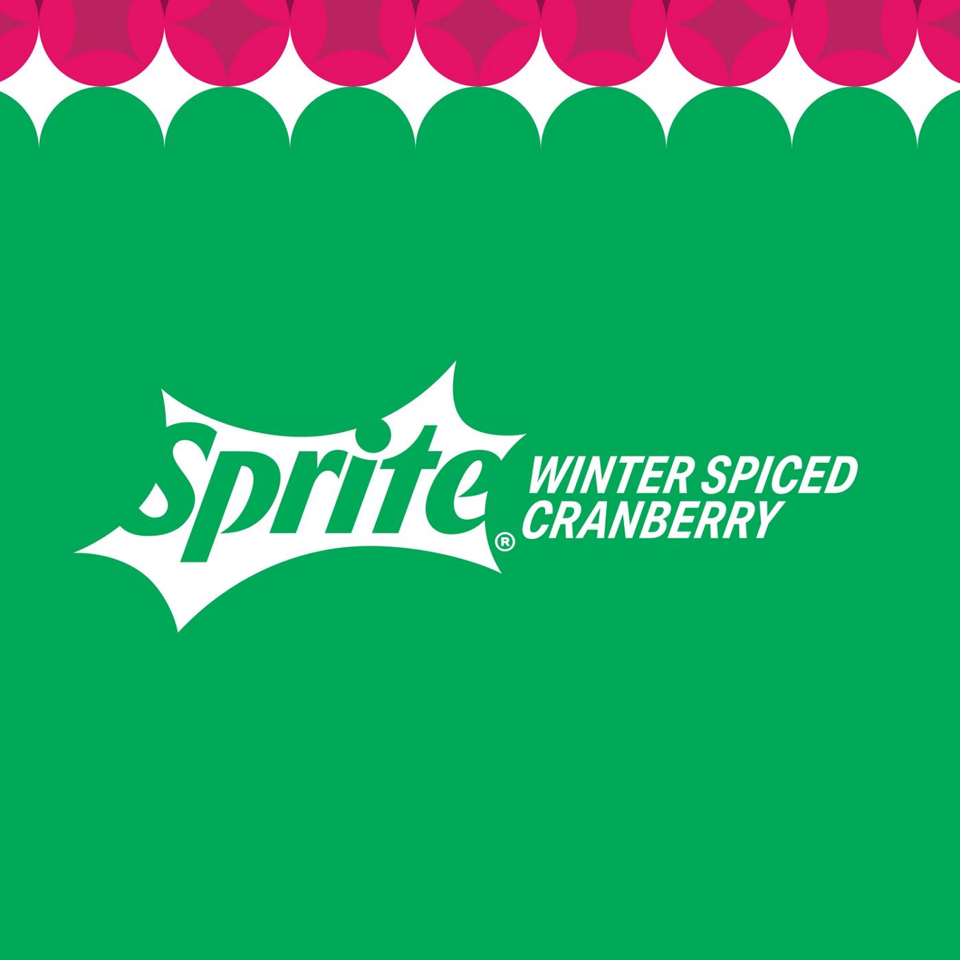 Sprite Winter Spiced Cranberry Soda 12 oz Cans; image 6 of 7