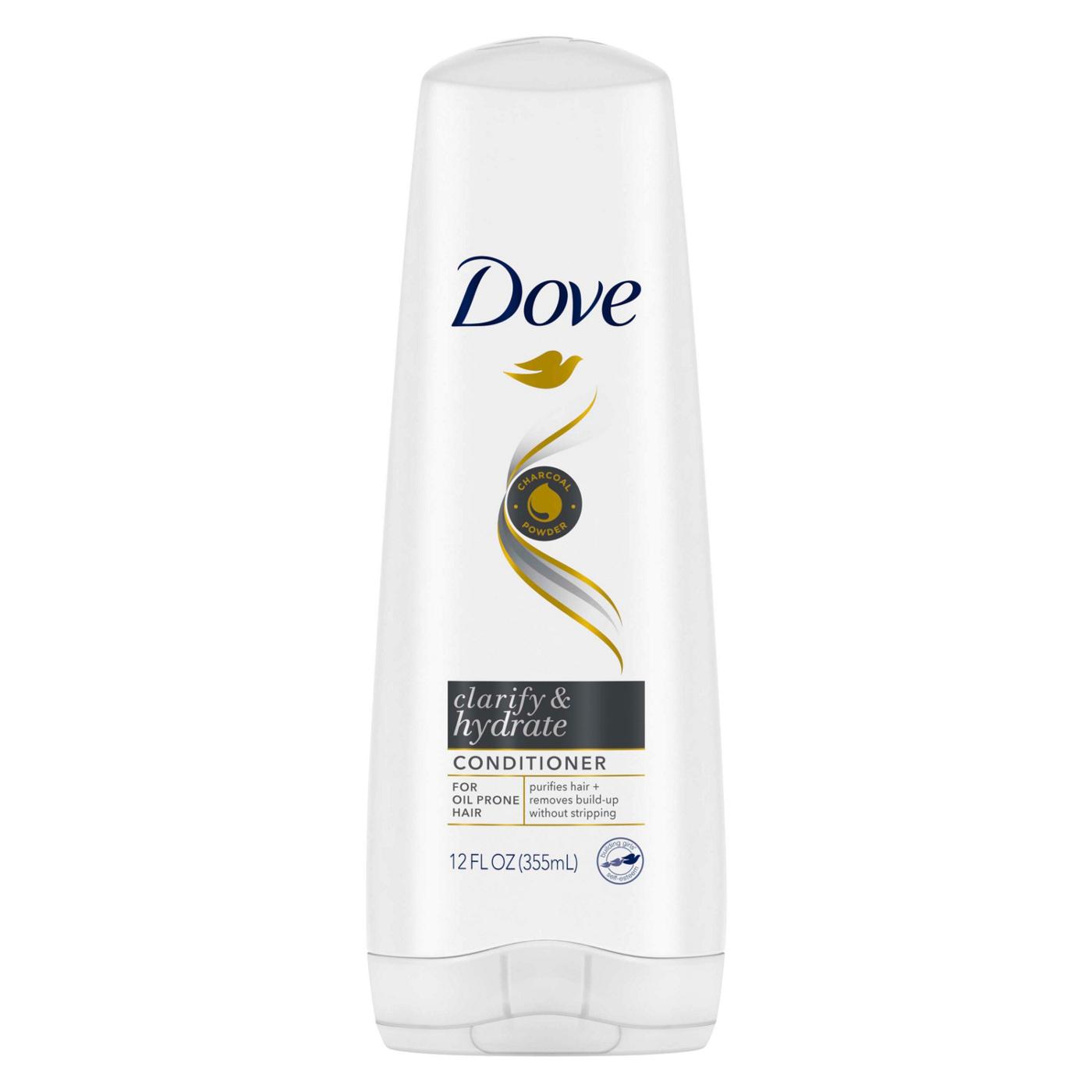 Dove Dove Conditioner Clarify Hydrate Charcoal; image 1 of 3