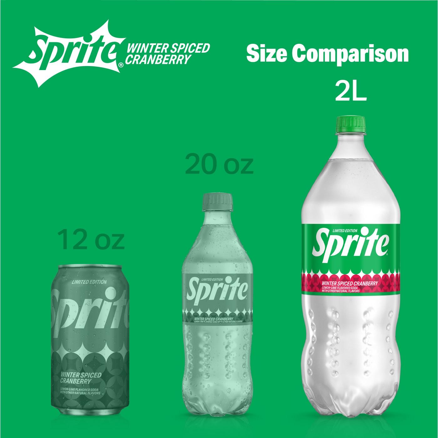 Sprite Winter Spiced Cranberry Soda; image 4 of 7