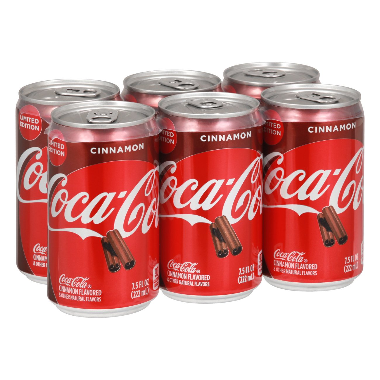 Coca-Cola Cinnamon Coke Mini 7.5 Oz Cans - Shop Soda At H-E-B