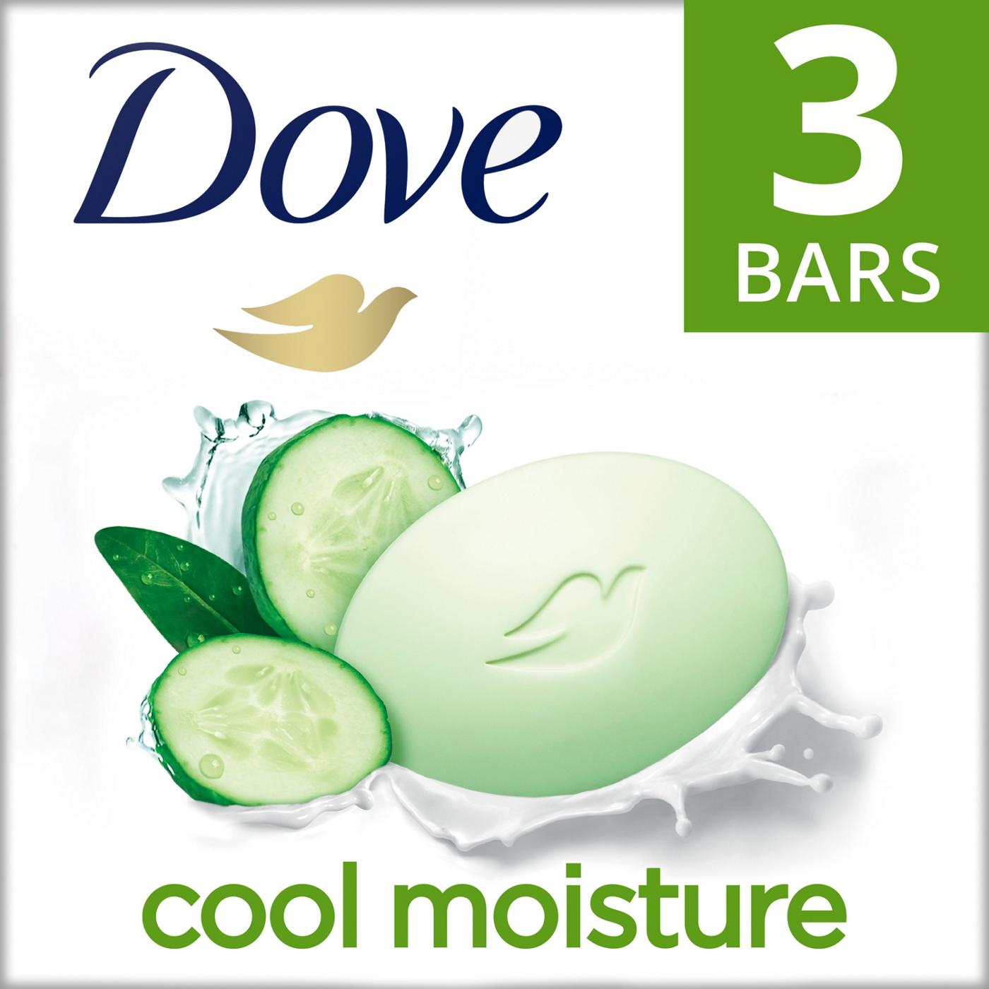 Dove Skin Care Beauty Bar Cucumber and Green Tea; image 2 of 7