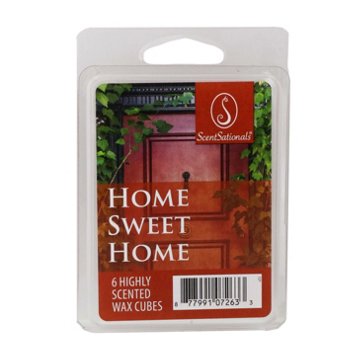 ScentSationals Home Sweet Home Scented Wax Melt Cubes, 2.5 oz