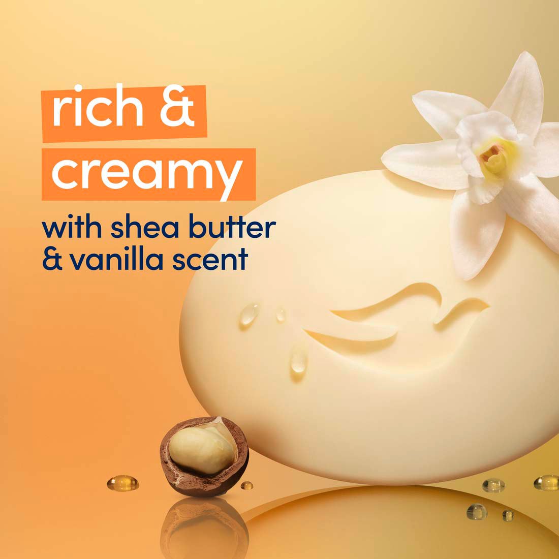 Dove Beauty Bar Gentle Skin Cleanser Shea Butter