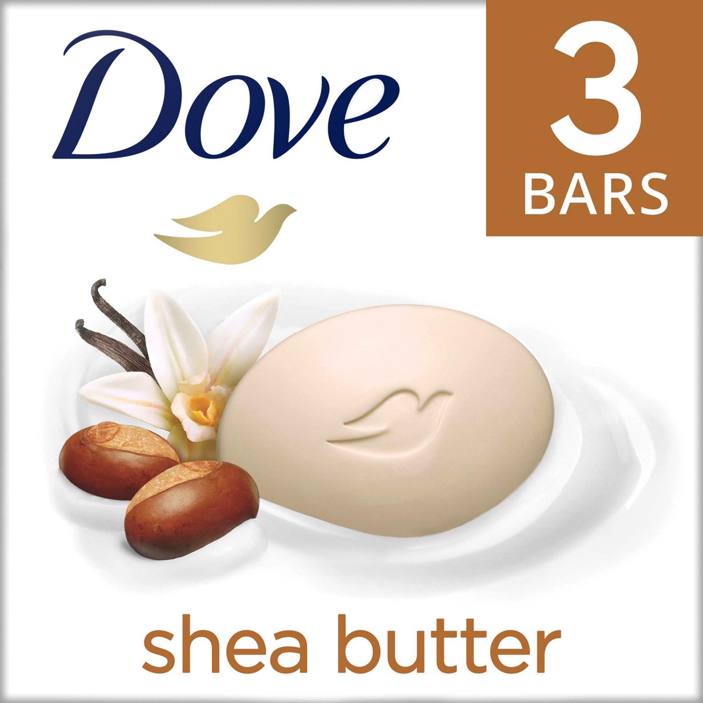 Dove Beauty Bar Gentle Skin Cleanser Shea Butter; image 2 of 3