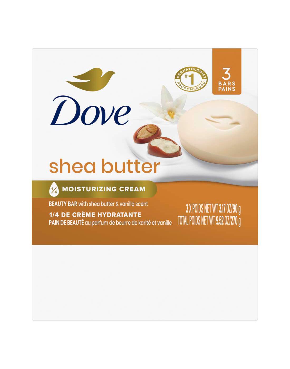 Dove Beauty Bar Gentle Skin Cleanser Shea Butter; image 4 of 4