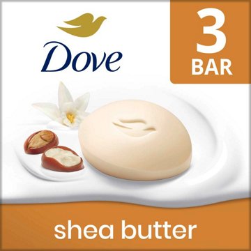 Dove Beauty Bar Gentle Skin Cleanser Shea Butter