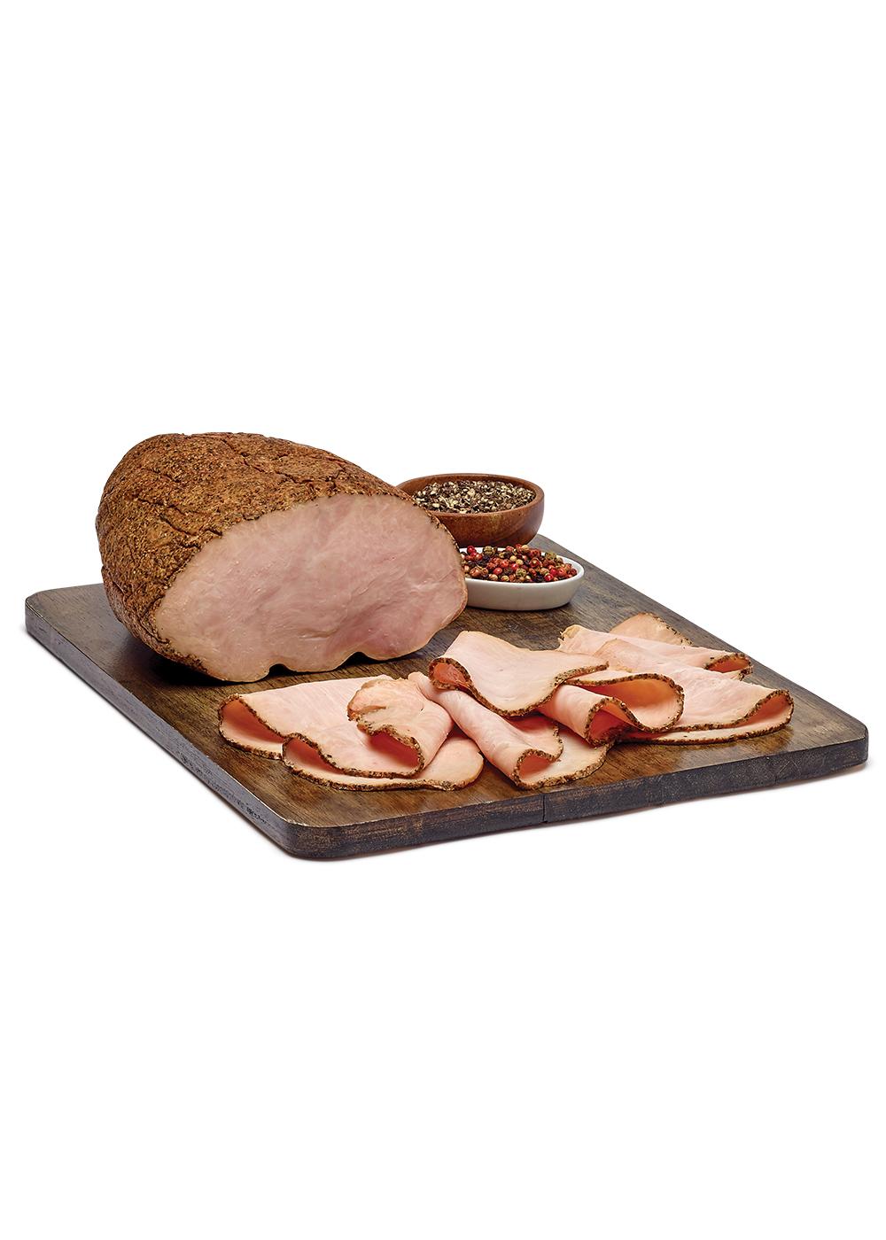 H-E-B Deli Peppercorn Turkey Breast, Custom Sliced; image 1 of 3