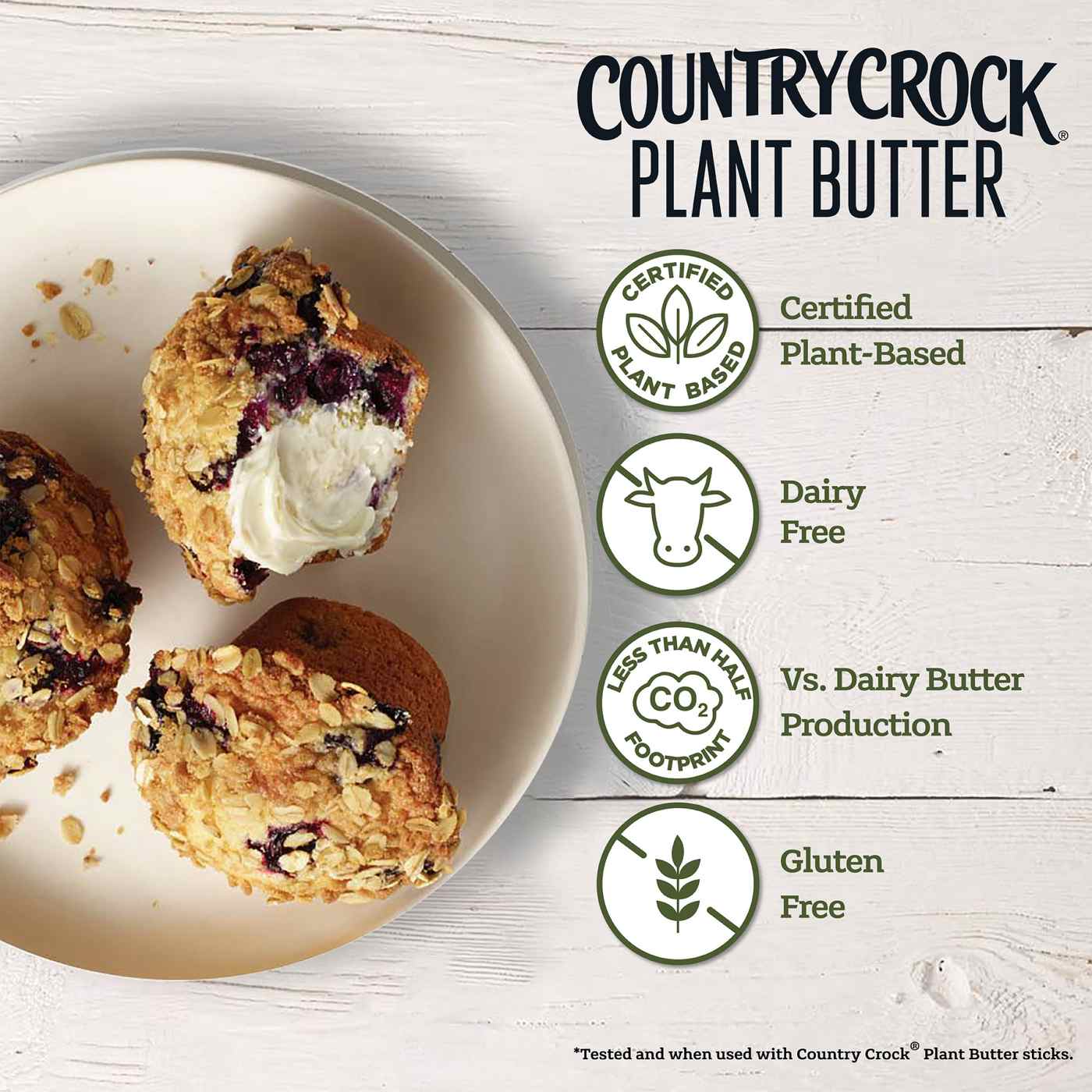 Country Crock Dairy Free Plant Butter with Olive Oil Spread; image 9 of 10