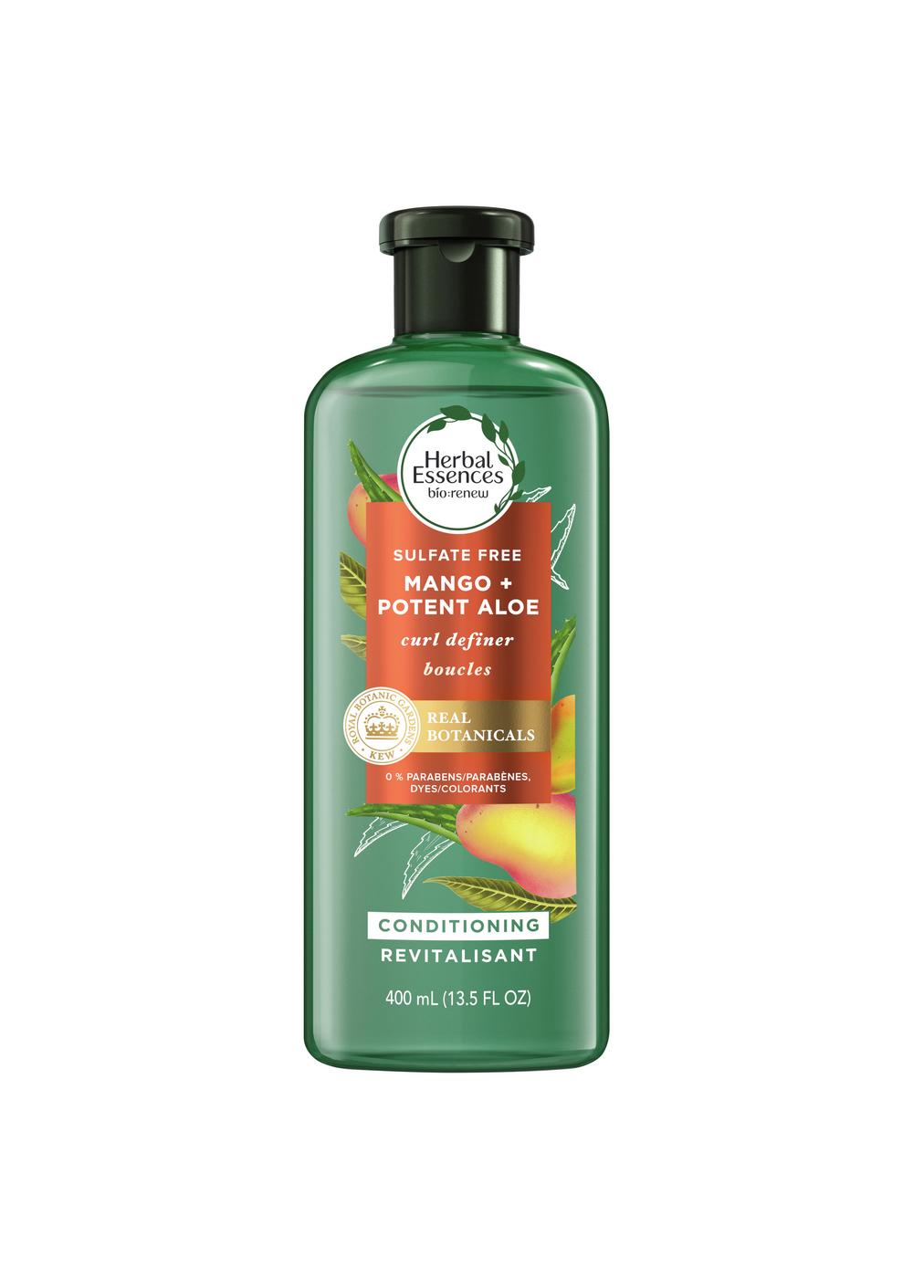 Herbal Essences bio:renew Mango + Potent Aloe Conditioner; image 1 of 9