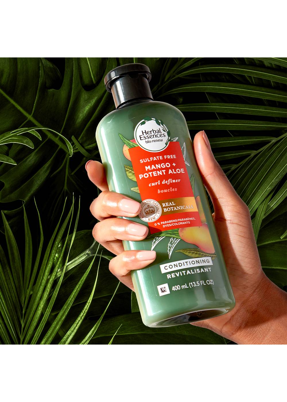 Herbal Essences bio:renew Mango + Potent Aloe Conditioner; image 6 of 9