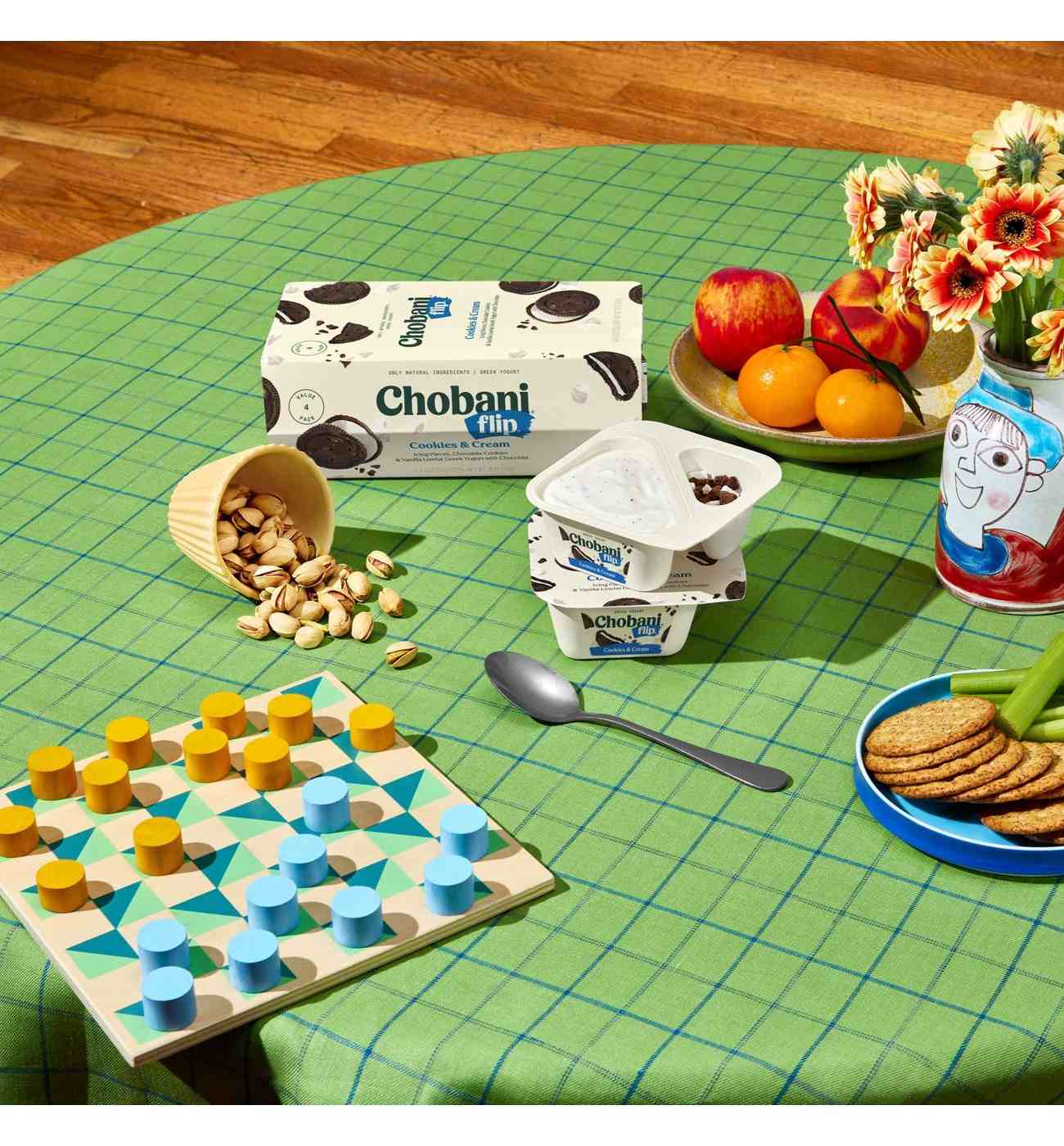 Chobani Flip Low-Fat Cookies & Cream Greek Yogurt; image 4 of 5